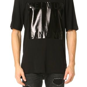 Helmut Lang Film Logo Print Box Fit Tee
